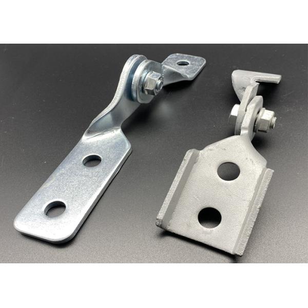 Buy Electrical Zinc Seismic Hinge slotted Channel Fitting Brackets at wholesale prices