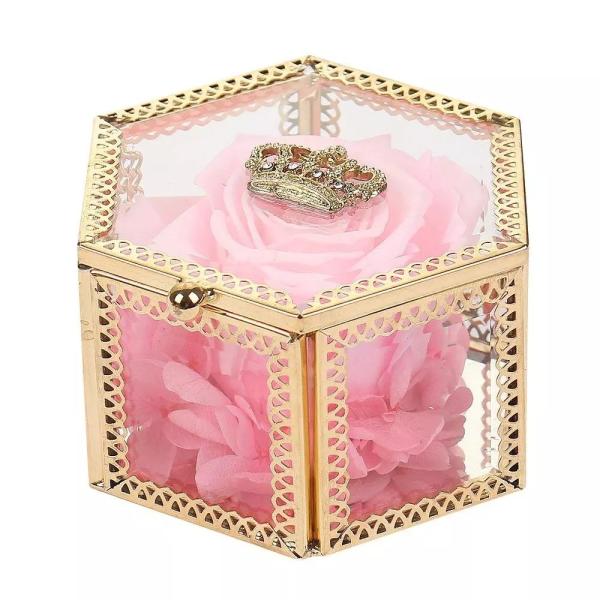 Wholesale preserved flower gift box Preserved Flowers Flower Crafts Preserved roses preserved roses