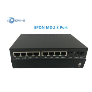 OS-EU08F 100M 8 Ports MDU ONU Support WEB Management For FTTB Network Solution