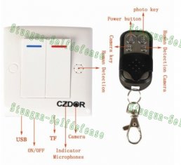 High Digital Remote Control Power Switch hidden Camera/spy dvr