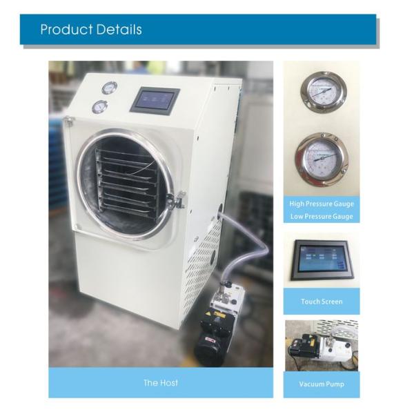 1.75KW Small Freeze Dryer For Home Use , Portable Freeze Dryer Easy Operation