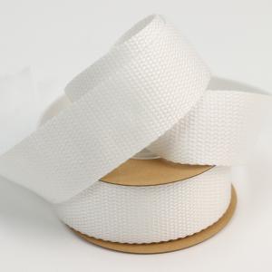 Polyester White Cotton Twill Tape ISO14001 Personalised Cotton Ribbon