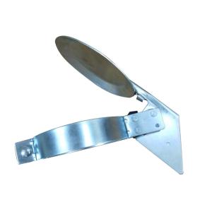 60mm Tractor Exhaust Rain Cap Flapper Galvanized Carbon Steel