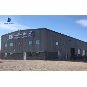 Q235/Q345B Grade Steel Frame Construction Prefabricated Warehouse with AiSi