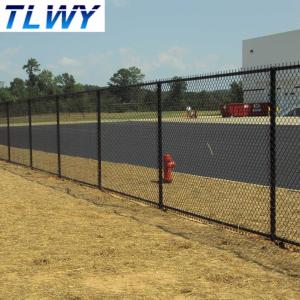 BWG18-BWG7 Colored Chain Link Fencing Panels 1x50m 1.2x50m