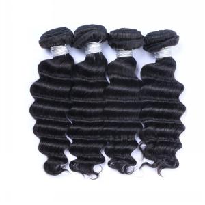 Deep Curly 100% Cambodian Virgin Human Hair Extensions For Black Ladies