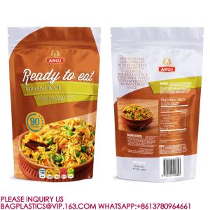 High Temperature Retort Bag, Retort Pouch Food Packaging, Stand Up Pouch