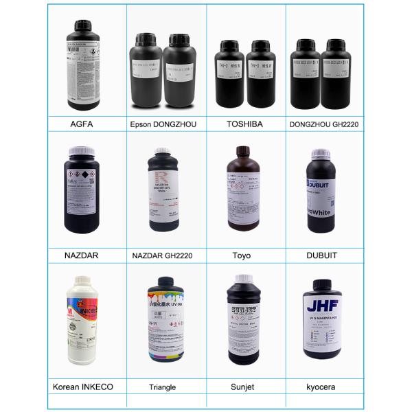 Nazdar EPSON UV Ink NEM500 D7 UV Ink For Ricoh GH2220 Printhead Ink