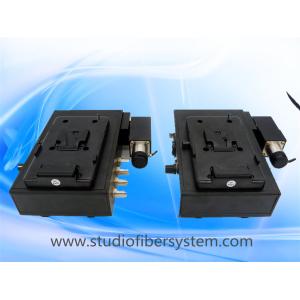 Sony camera over fiber system powered by LEMO SMPTE Hybird Cable