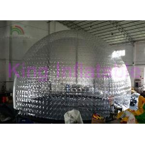 Dome Custom Inflatable Bubble Tent , Overall Transparent Inflatable Yard Tent