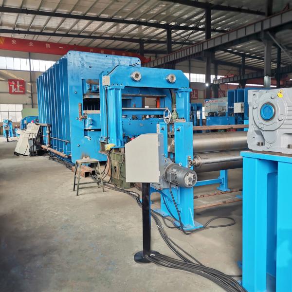Steel Wire or Textile Belt Cord Conveyor Belt Hydraulic Press for Hot Rubber Moulding