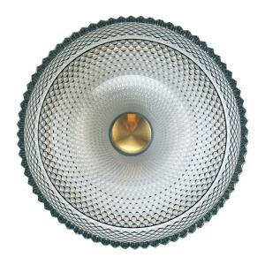 Modern Crystal Glass Round Countertop Basin For Bathroom