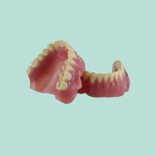 Beautiful Porcelain Dental Crown Not Easy To Wear Acid And Alkali Resistance