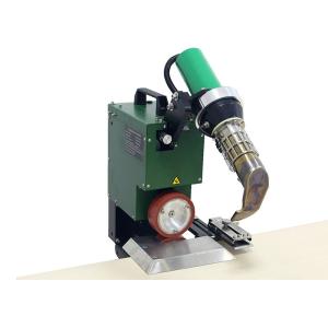 Hemming Banner Plastic 220V Tarpaulin Welding Machine Installed On Table