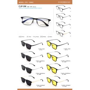 Dual-Purpose Glasses Pure Titanium Aluminum Optical Glasses Frame