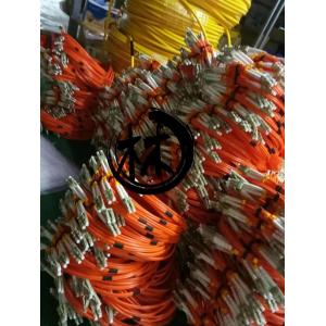 15M UPC SC-FC Dumplex Fiber Optic Patch Cord Single Mode Low Insertion Loss