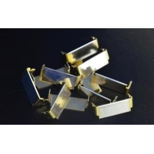 Welding Machine Parts For Mini Circuit Breaker / Stamped Metal Parts With Silver