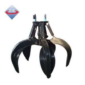 50T Waste Steel Rotating Grabs Excavator Q345b Hydraulic Rock Grab