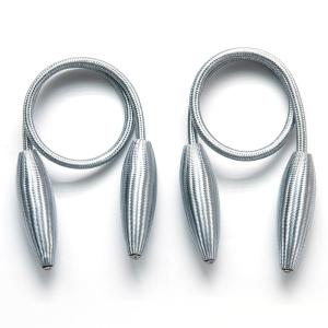 yellow 60g Curtain Tiebacks With Oval Magnet Lacing