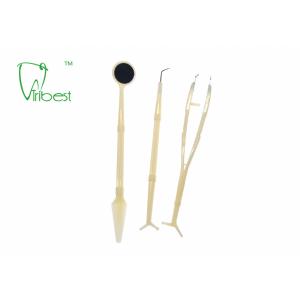 3 In 1 Disposable Dental Kit Probe Mirror Tweezer