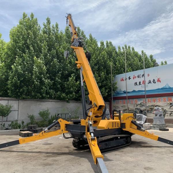 Buy Compact 5-Ton Telescopic Spider Crane Mini Crane at wholesale prices