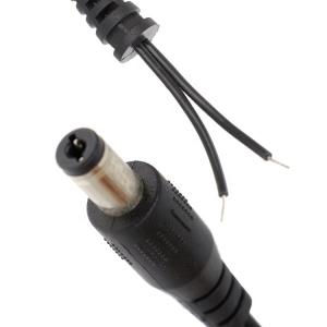 China DC Supply Input Barrel Jack 2.1x5.5mm Male Female to Open Pigtail SR DC Power Cable on sale