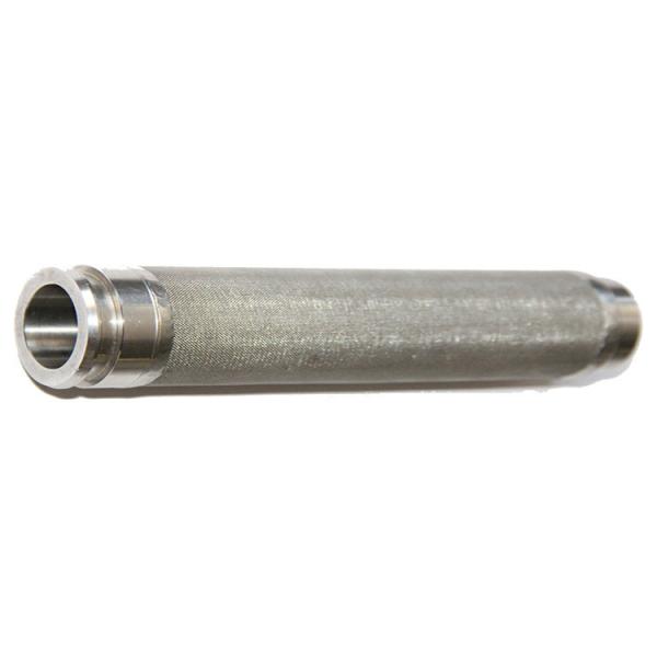 Silver Cylindrical Sintered Metal Filter 304 316 316 L Corrosion Resistance