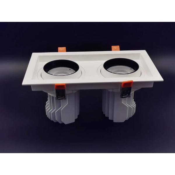 Buy 5000lm Recessed LED Grille Spotlight 25W*2 35W*2 35W*2 5000K 6000K at wholesale prices