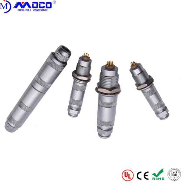 S Series Male And Female Push Pull Electrical Connectors With Free Sheath