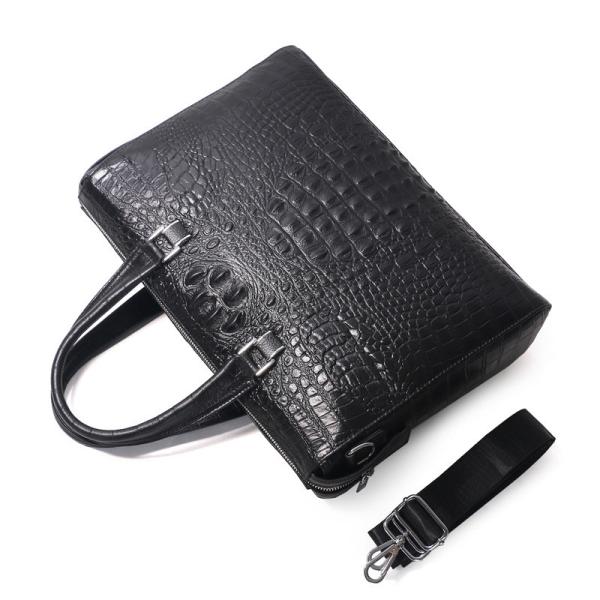 Genunie Leather Laptop Briefacse Messenger Bag For Men BRB07