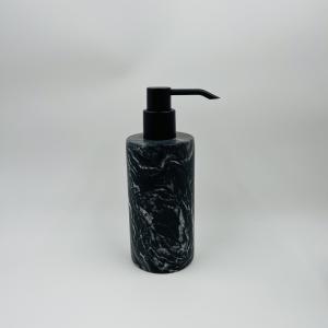 Nature Ash Wood Grain Marble Bathroom Parts Accessories Round Shape Soap