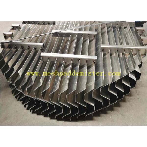 Buy 1000mm Round Shape Ss304 Vane Pack Mist Eliminator at wholesale prices