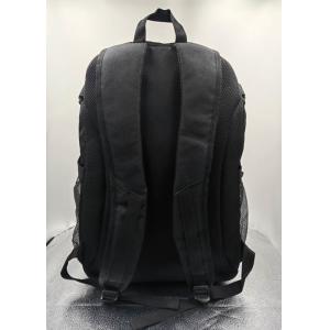 Large Capacity Custom Football Backpack , Black Soccer Backpack With Shoe