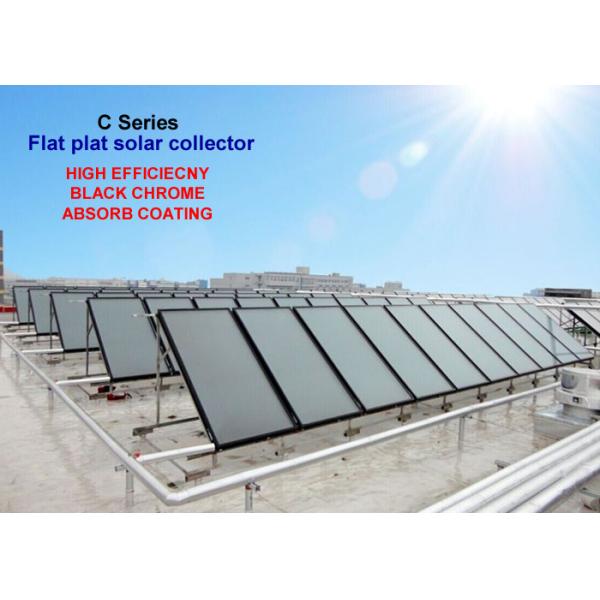 Economic Evacuated Flat Plate Solar Collector Firm Structure For Swimming Pool