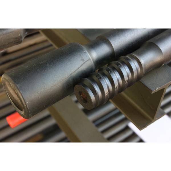 T45 Round46 Speedrod male-female drill rod for long hole dilling