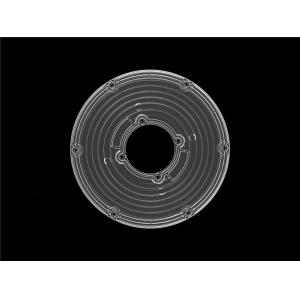 Round Shape IP66 Led Optics Lenses -40c- 120c Temperature Resistant