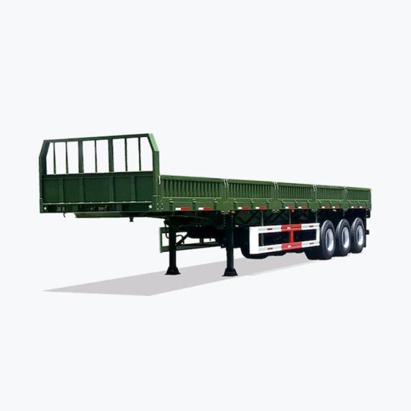 Buy 3 Axles 40FT Flat Bed Semi Trailers Versatile Reliable at wholesale prices