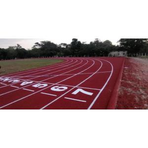 Customized Athletic Running Tracks Easy Installation With Fade Resistance