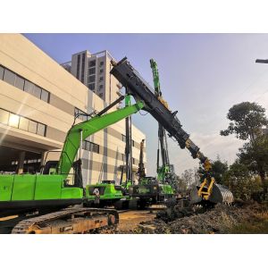 Max. Hoisting Height 5770mm Clamshell Telescopic Arm for Precise Vertical