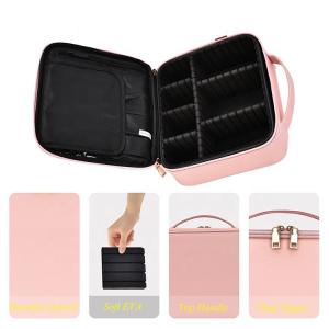 OEM PU Spandex EVA Cosmetic Case Multifunction