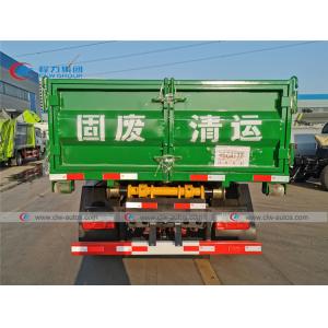 6t Dongfeng Hydraulic Hook Lift Garbage Truck With Auto Tipping