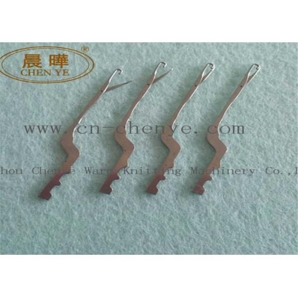 Portable Knitting Spare Parts Raschel Knitting Needle / Guide Needle For Warp Machine