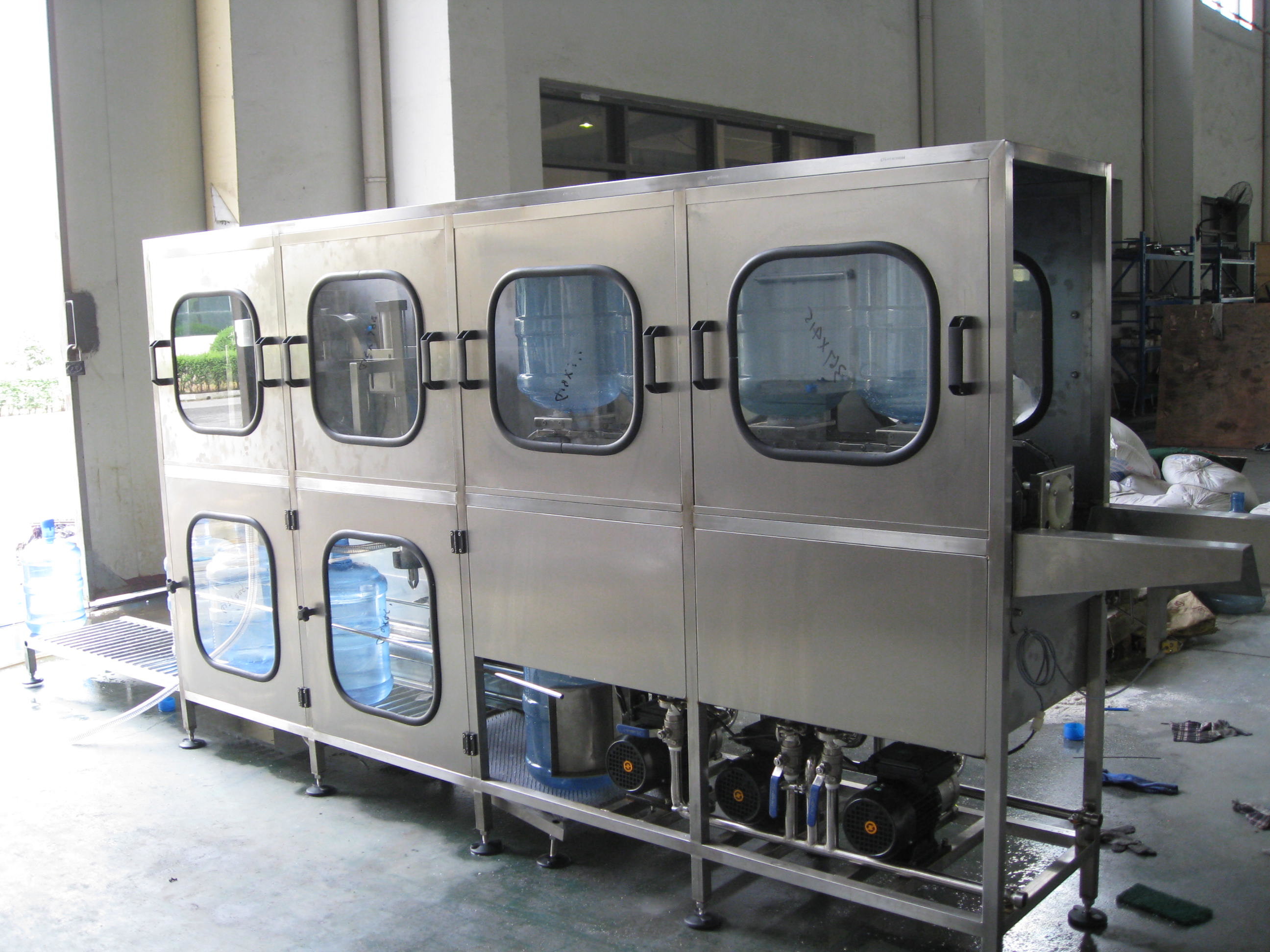 Quality Full Automatic 5 Gallon Washing Filling And Capping Three In One Machine for sale