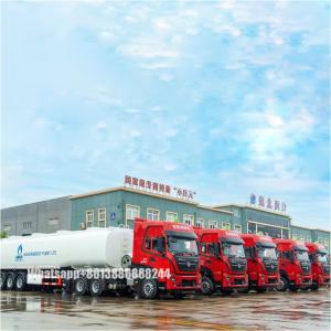 White Three Axle Truck-tractor Semitrailer