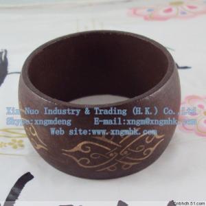 China Wooden bracelets, wood grain bracelets, solid wood bracelet on sale