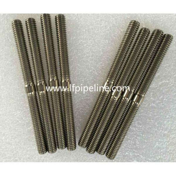 GR5 titanium double wheel stud bolt and nut