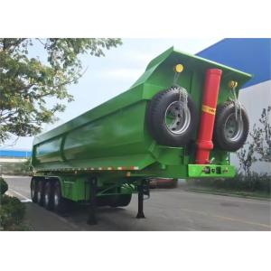 China CIMC lowest Price 50 40 Ton Side Tipper 3 4 Axles Dump Truck Trailer For