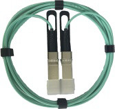 10Gbps SFP+ Active Fiber Cable AOC Customized Length OM3 OM4