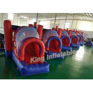 Spider-man Funny Inflatable Jumping Bouncy Castle Outdoor Red with 0.55mm PVC