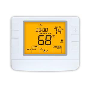 LCD Backlight Heat Pump Programmable Air Conditioner Thermostat